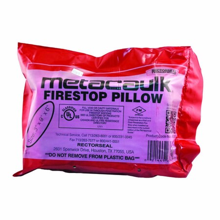 Rectorseal Corp. Metacaulk Firestop Pillows 66363